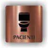 Cedule pacienti wc – plast (piktogram)