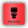 Cedule pacienti wc – plast (piktogram)