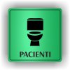 Piktogram - PACIENTI WC