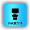 Cedule pacienti wc – plast (piktogram)