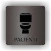 Cedule pacienti wc – plast (piktogram)