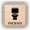 Piktogram - PACIENTI WC