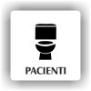 Piktogram - PACIENTI WC
