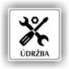 Cedule údržba – plast (piktogram)