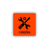 Cedule údržba | Piktogram (čtverec)