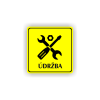 Cedule údržba | Piktogram (čtverec)