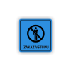 Cedule zákaz vstupu | Piktogram (čtverec)
