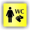 Piktogram - WC ŽENY