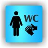 Piktogram - WC ŽENY