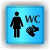 Piktogram - WC ŽENY