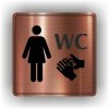 Piktogram - WC ŽENY