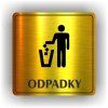 Cedule odpadky – plast (piktogram)