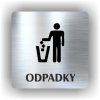 Cedule odpadky – plast (piktogram)
