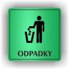 Cedule odpadky – plast (piktogram)