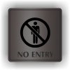 Piktogram - NO ENTRY