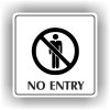 Piktogram - NO ENTRY