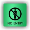 Piktogram - NO ENTRY