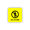 Cedule no entry | Piktogram (čtverec)