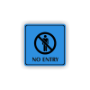 Cedule no entry | Piktogram (čtverec)