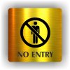 Piktogram - NO ENTRY