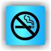 Cedule zákaz kouření – plast (piktogram)