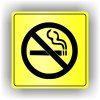 Cedule zákaz kouření – plast (piktogram)