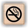 Cedule zákaz kouření – plast (piktogram)