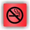 Cedule zákaz kouření – plast (piktogram)
