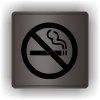 Cedule zákaz kouření – plast (piktogram)