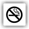Cedule zákaz kouření – plast (piktogram)