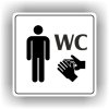 Piktogram - WC MUŽI