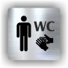 Piktogram - WC MUŽI