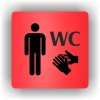 Piktogram - WC MUŽI