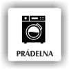 Cedule prádelna – plast (piktogram)