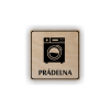 Cedule prádelna | Piktogram (čtverec)