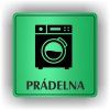 Cedule prádelna – plast (piktogram)