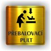 Piktogram - PŘEBALOVACÍ PULT