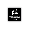 Cedule přebalovací pult | Piktogram (čtverec)