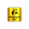 Cedule přebalovací pult | Piktogram (čtverec)