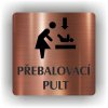 Piktogram - PŘEBALOVACÍ PULT