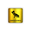 Cedule odpočívárna | Piktogram (čtverec)