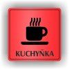 Cedule kuchyňka – plast (piktogram)