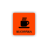 Cedule kuchyňka | Piktogram (čtverec)