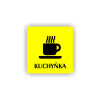 Cedule kuchyňka | Piktogram (čtverec)