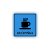 Cedule kuchyňka | Piktogram (čtverec)