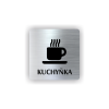 Cedule kuchyňka | Piktogram (čtverec)