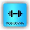 Cedule posilovna – plast (piktogram)