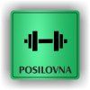 Cedule posilovna – plast (piktogram)