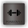 Piktogram - POSILOVNA