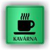 Cedule kavárna – plast (piktogram)